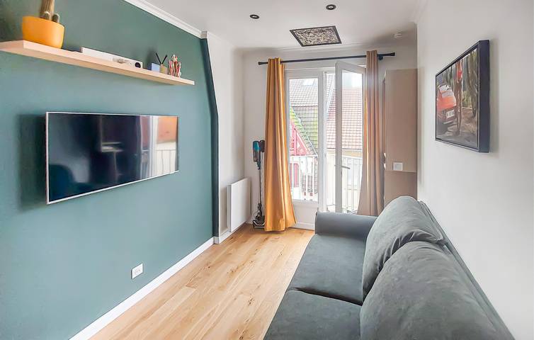 Appartement de vacances entier, Escapade à l'étage supérieur : appartement en centre-ville à 700 m du Touquet in Touquet-Paris-Plage, Région de Montreuil