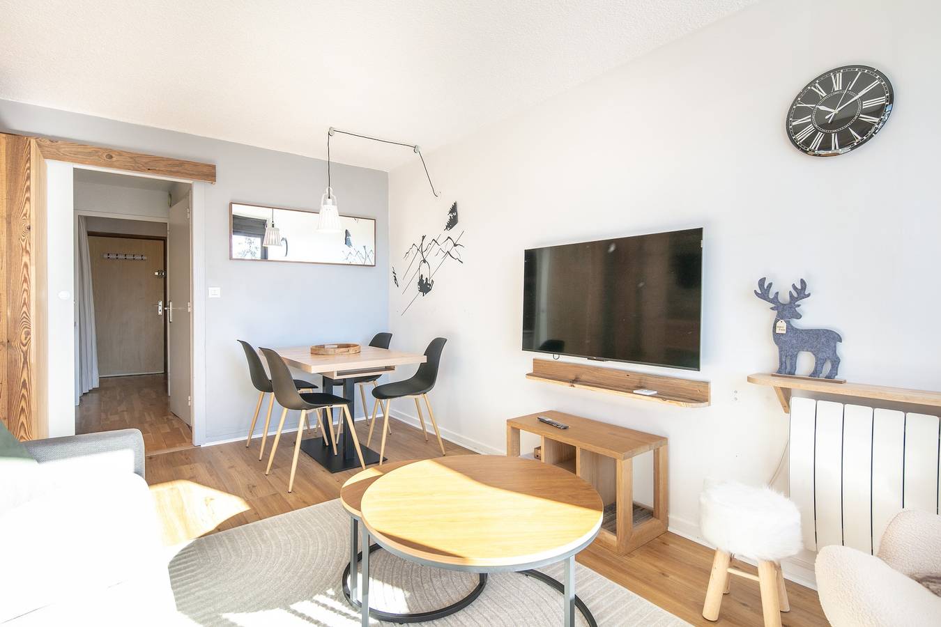 Ganze Wohnung, Le Roche Mantel - Appart 4p à Alpe d'Huez in Huez, Nationalpark Écrins