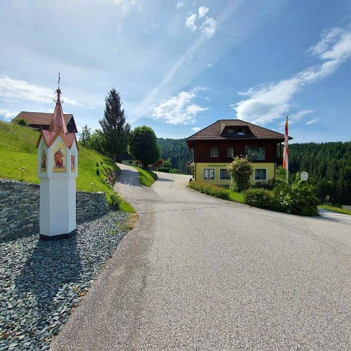 Ferienwohnung für 4 Personen, mit Garten und Ausblick