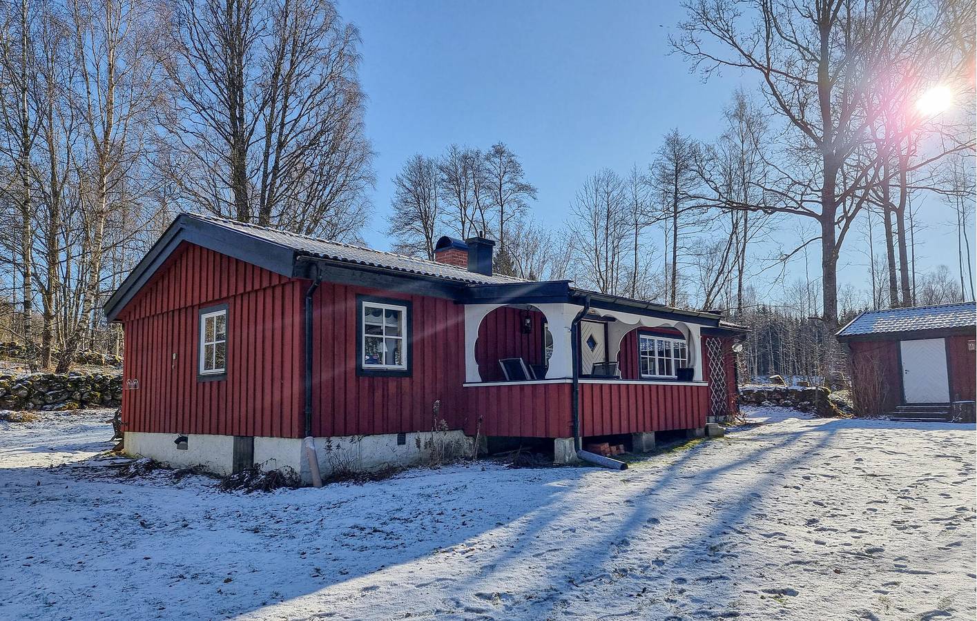 Hus för 6 Personer med trädgård in Broddetorps distrikt, Västergötland