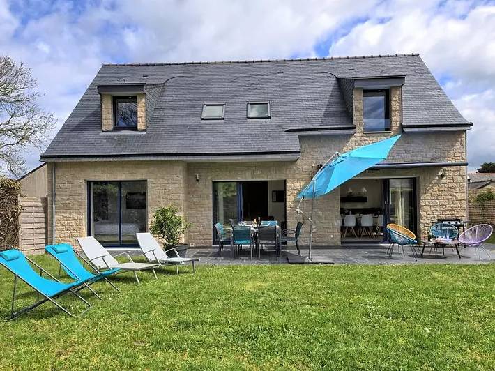 Villa pour 8 personnes, avec terrasse dans le Golfe du Morbihan