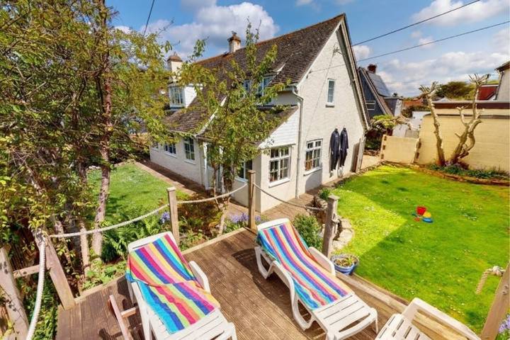 Maison de vacances pour 8 personnes avec terrasse in Croyde, Devon