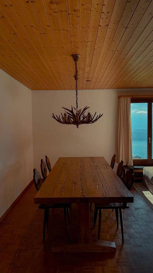 Private Chalet with Pool, Lake & Mountain Views in Sigriswil, Thunersee