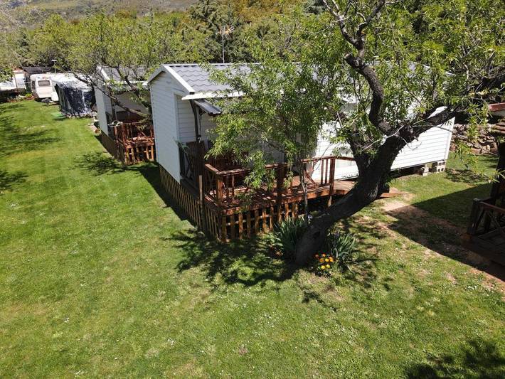 Camping pour 5 personnes, avec vue ainsi que jardin et piscine dans Aragon (Espagne) - 4