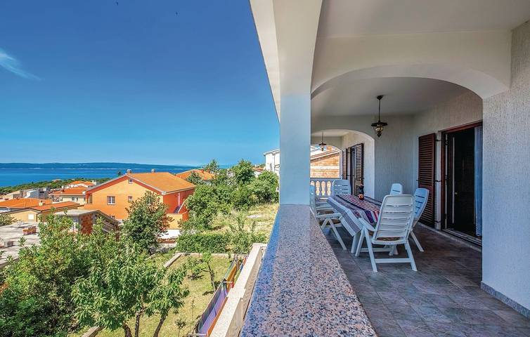 Ferienwohnung für 6 Personen, mit Balkon/Terrasse in Novi Vinodolski