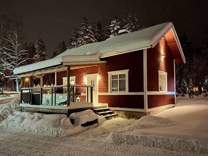 Villa för 4 Personer, med trädgård och utsikt i Borlänge