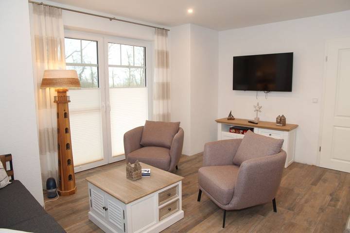 Ferienwohnung für 4 Personen, mit Terrasse und Garten sowie Ausblick in Eilsum - 4