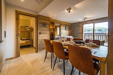Cottage pour 6 personnes, avec balcon/terrasse, adapté aux familles dans La Toussuire