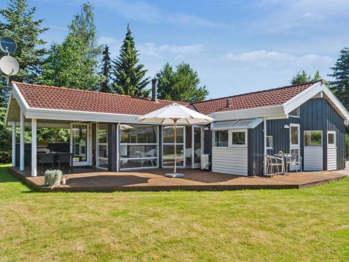Maison de vacances pour 6 personnes, avec Jacuzzi ainsi que Terrasse et Sauna au Danemark