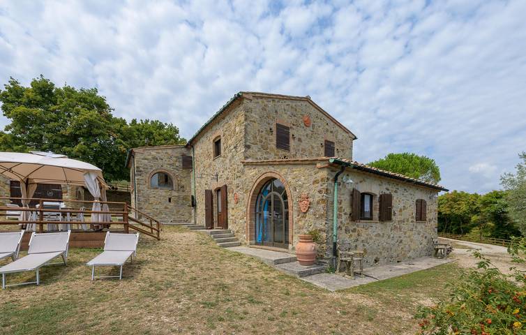 Maison de vacances pour 7 personnes dans Larderello