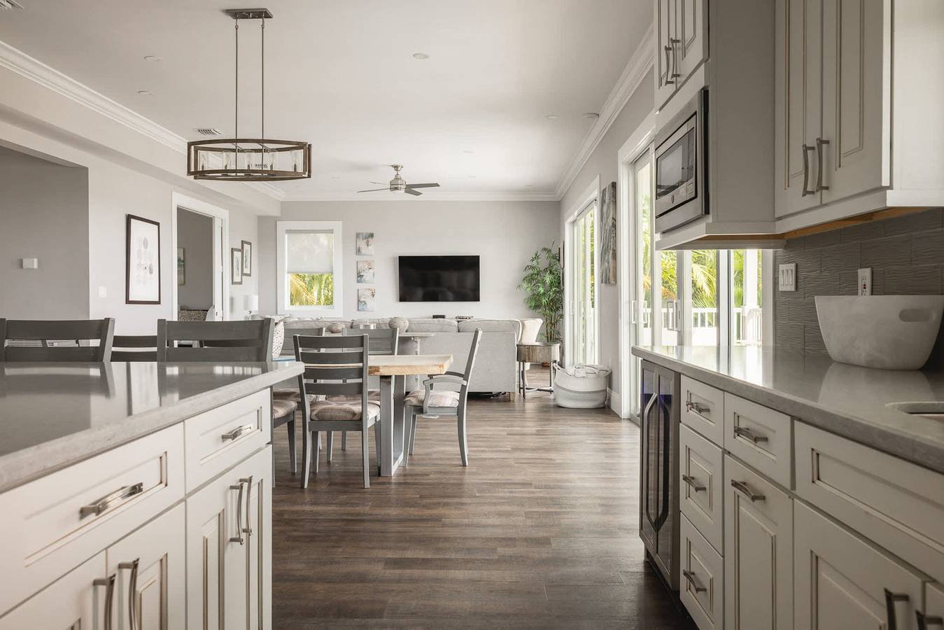 Evershore House   Pool  Parking  Dock  in Key Haven, Stock Island