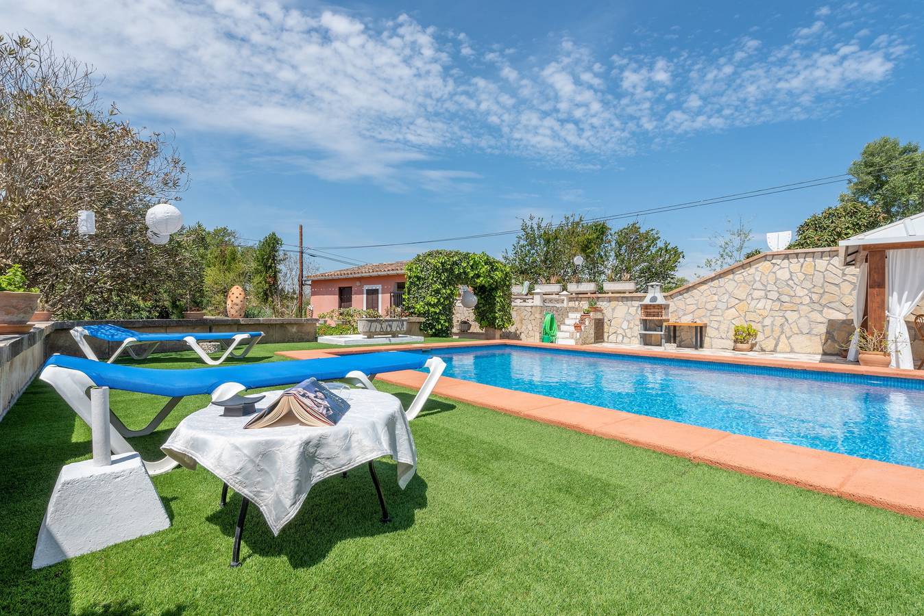 Beautiful Country House with Pool, Terraces & Wi-Fi; Parking Available in Artà, East Majorca