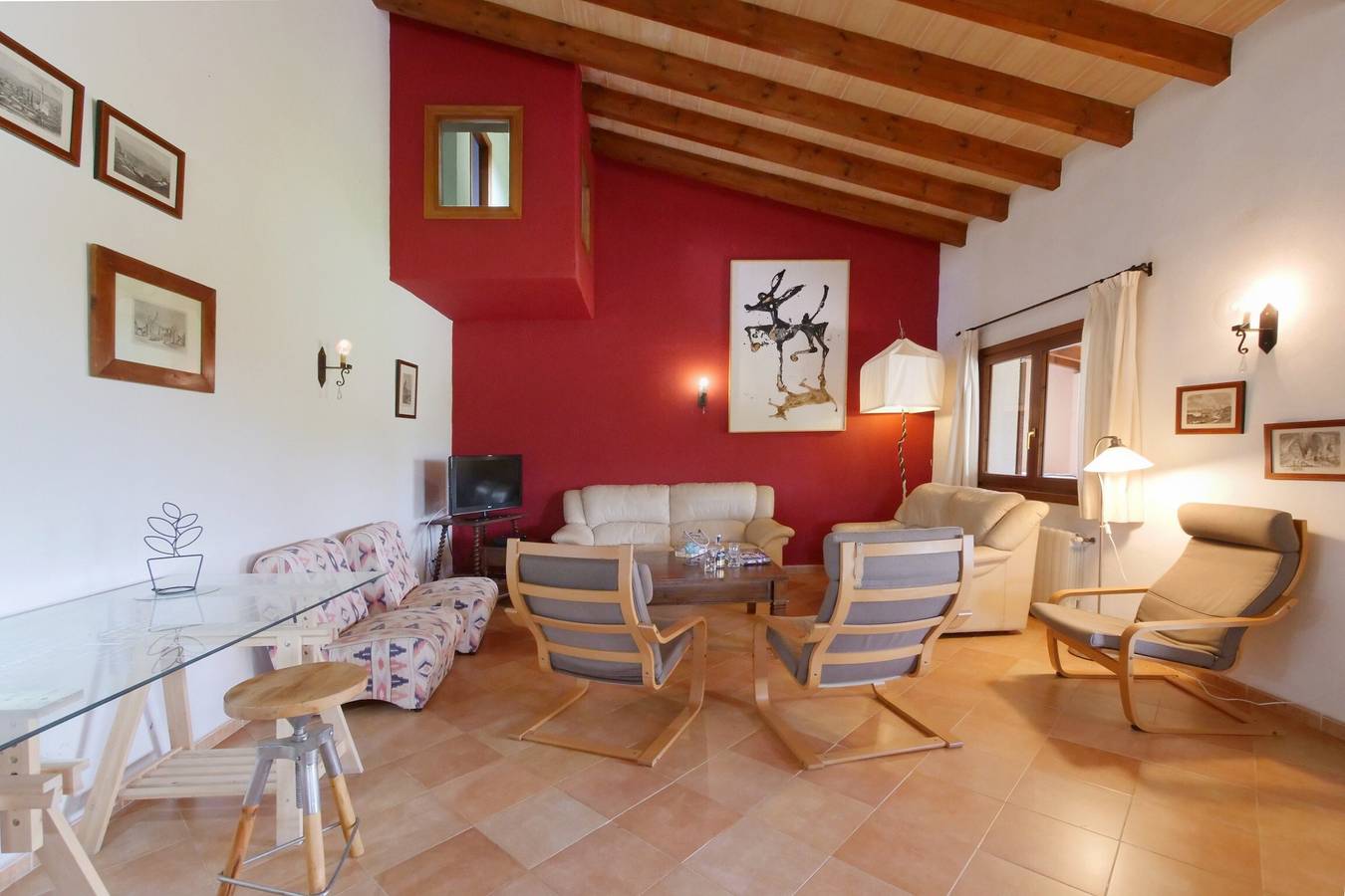 "Finca Port Vert2 con vistas a la montaña, piscina, Wi-Fi, terraza y jardín in Son Servera, Mallorca Este