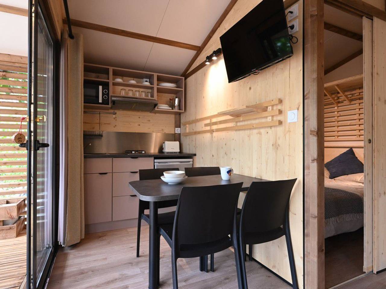 Bungalow con Ac - 3 pers. in Saldes, Pirineo Catalan