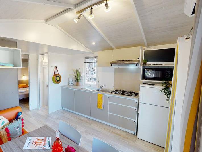 Mobil home pour 4 personnes, avec bassin pour enfant à Lourmarin - 4