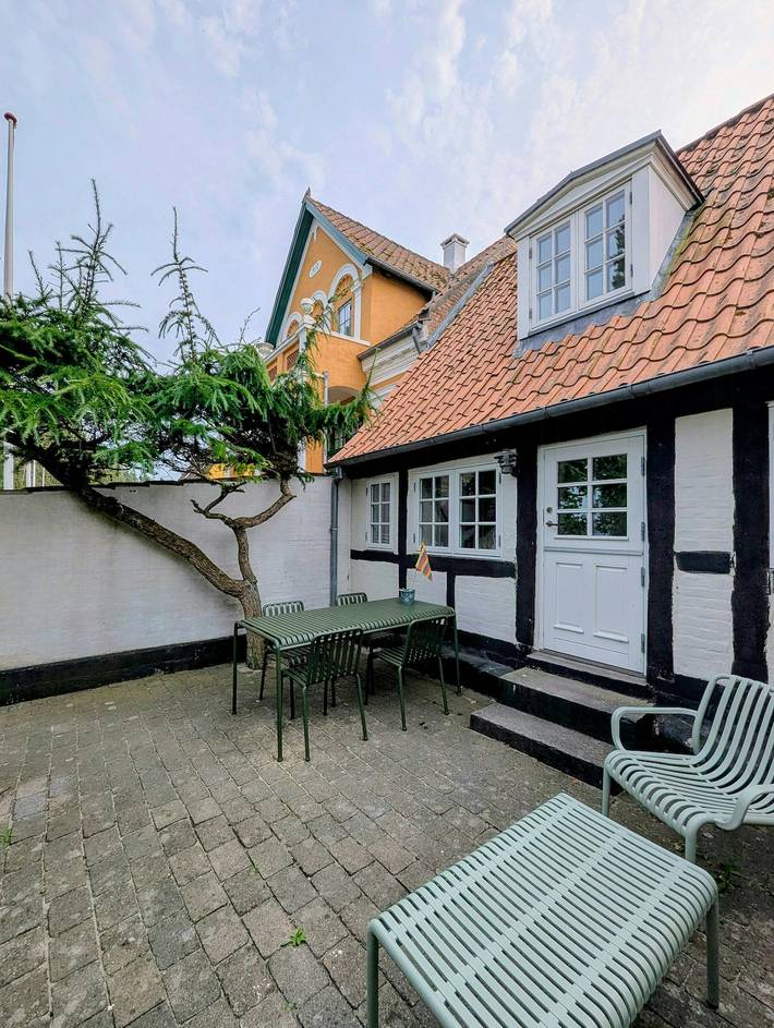 Altes Hinterhaus an der Molestien in Ærøskøbing in Ærøskøbing, Kleiner Belt