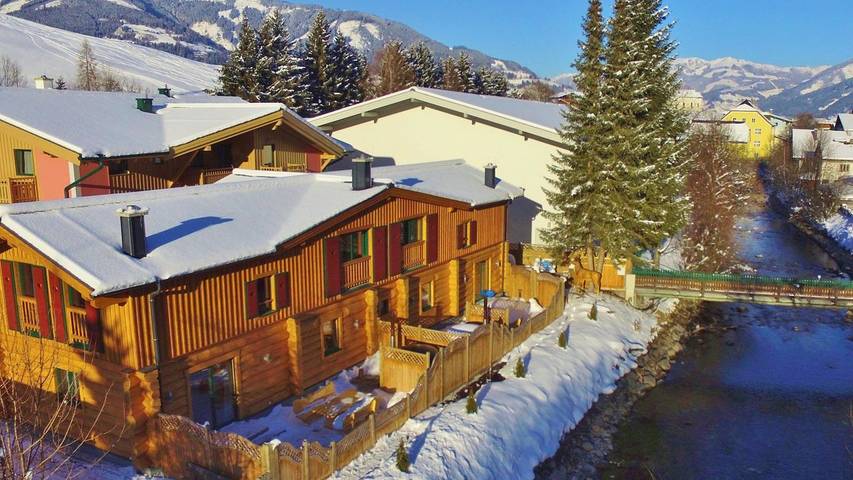 Chalet für 19 Personen, mit Terrasse und Sauna, mit Haustier in Kaprun