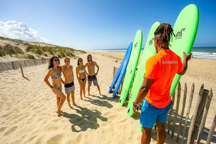 Mobil home pour 6 personnes, avec terrasse à Vendays-Montalivet - 3