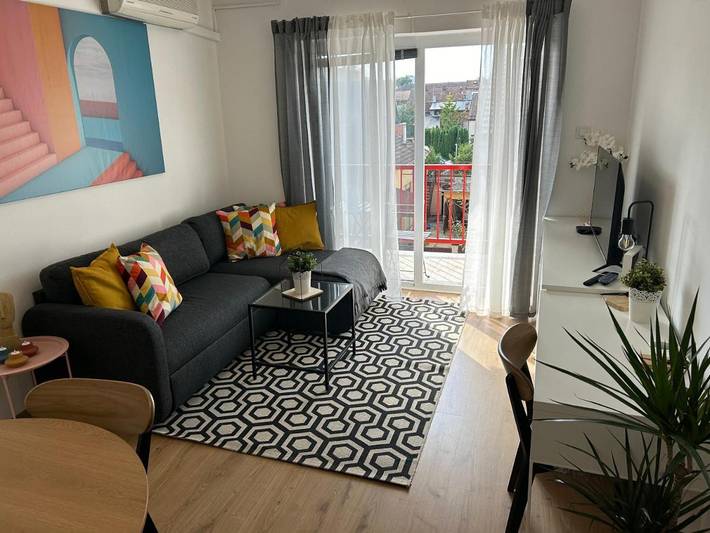 Ferienwohnung für 4 Personen, mit Balkon