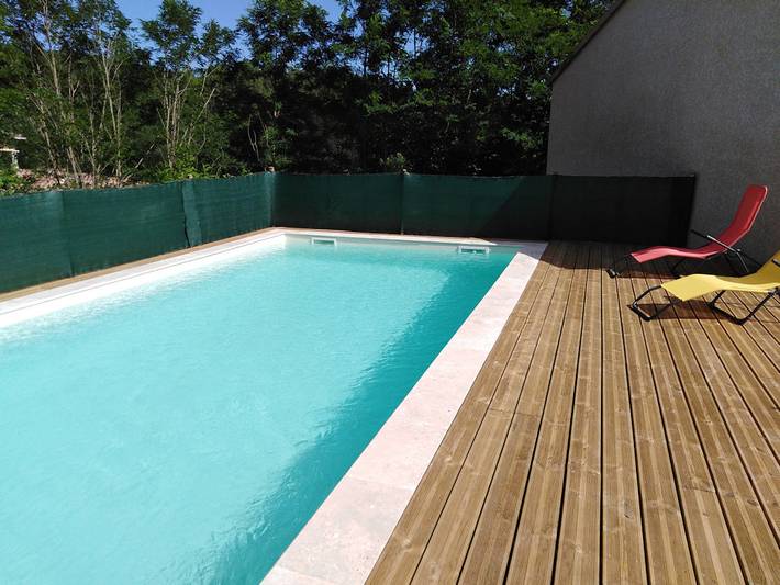 Villa pour 6 personnes, avec piscine ainsi que terrasse et jardin dans les Parc national des Cévennes - 2