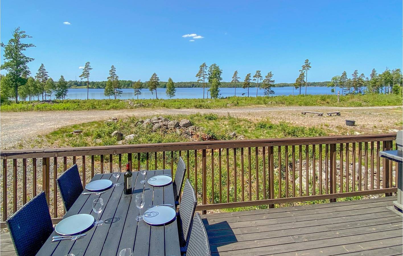Ferienhaus für 6 Personen mit Terrasse in Hylte, Halland
