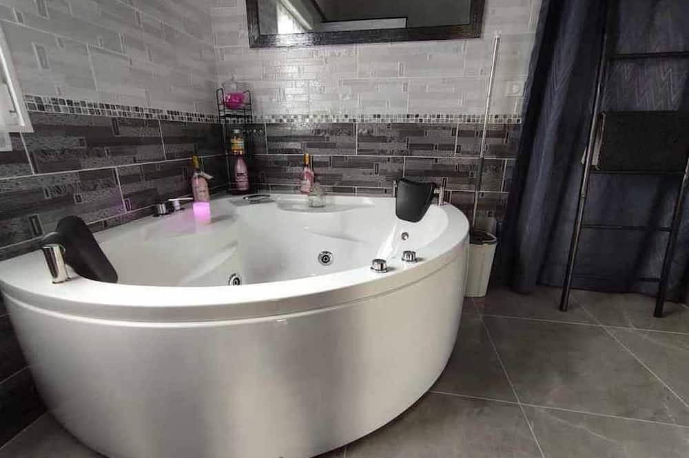 Comfortable gite well located bath /remous terrace enclosed garden dogs accepted! in Carcassonne, Carcassonne region