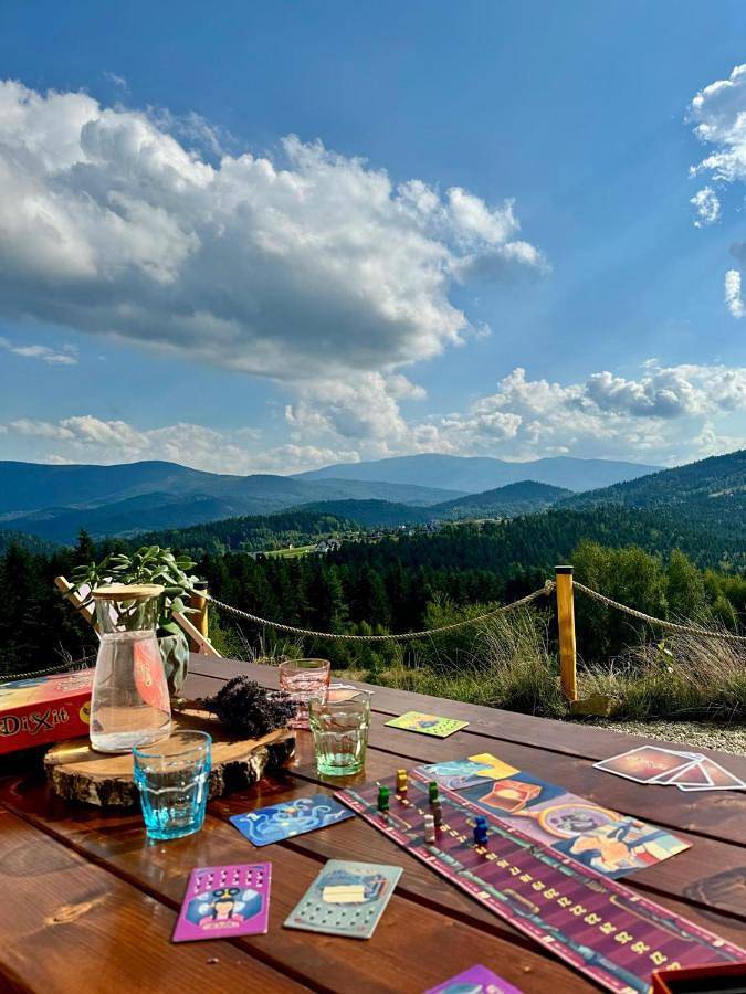 Ovis Homes I Gorąca balia - Widok na góry - 8 osób - Komfortowy domek in Stryszawa, Karpaty (Polska)