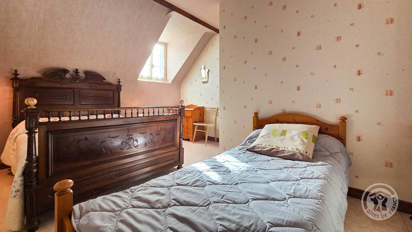 Gîte voor 4 personen met balkon/terras in Arcizac-ez-Angles, Hautes-Pyreneeën