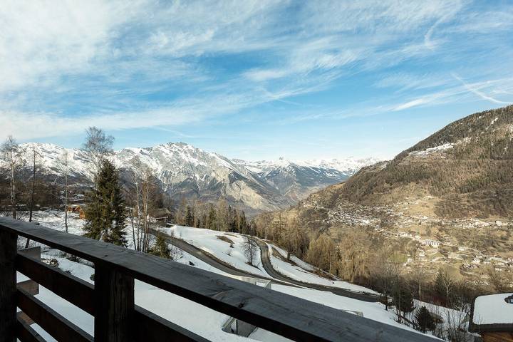 Chalet Kookaburra - Jacuzzi - Views in Villy VS, Riddes