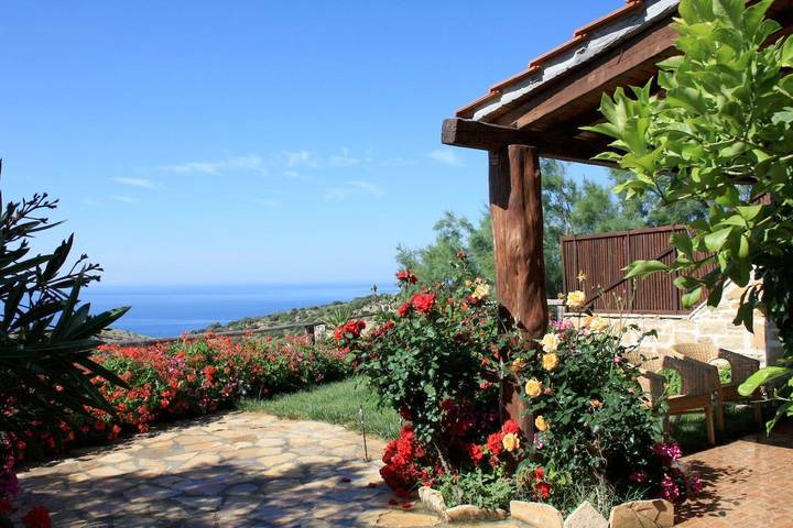 Casa vacanza per 5 persone, con Terrazza e Giardino nonché Panorama a Creta