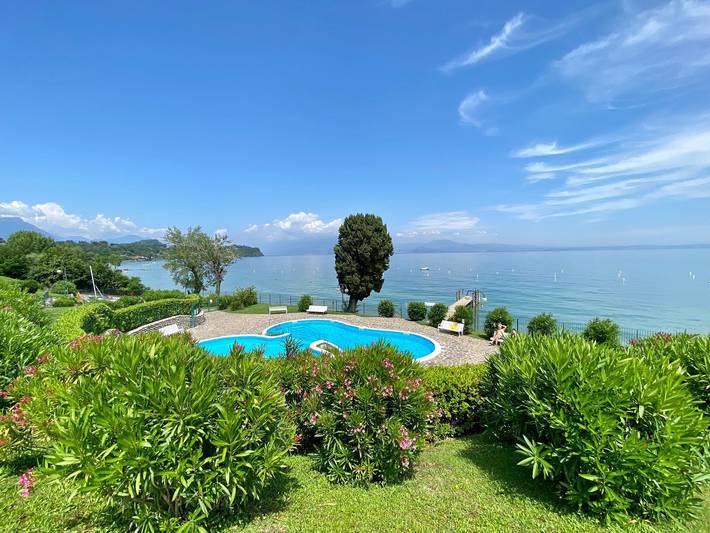 Appartamento vacanze per 4 persone, con giardino e vista lago nonché piscina per bambini - 1