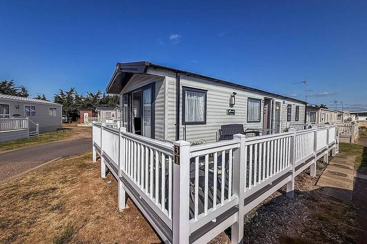 Static caravan for 6 people in Suffolk