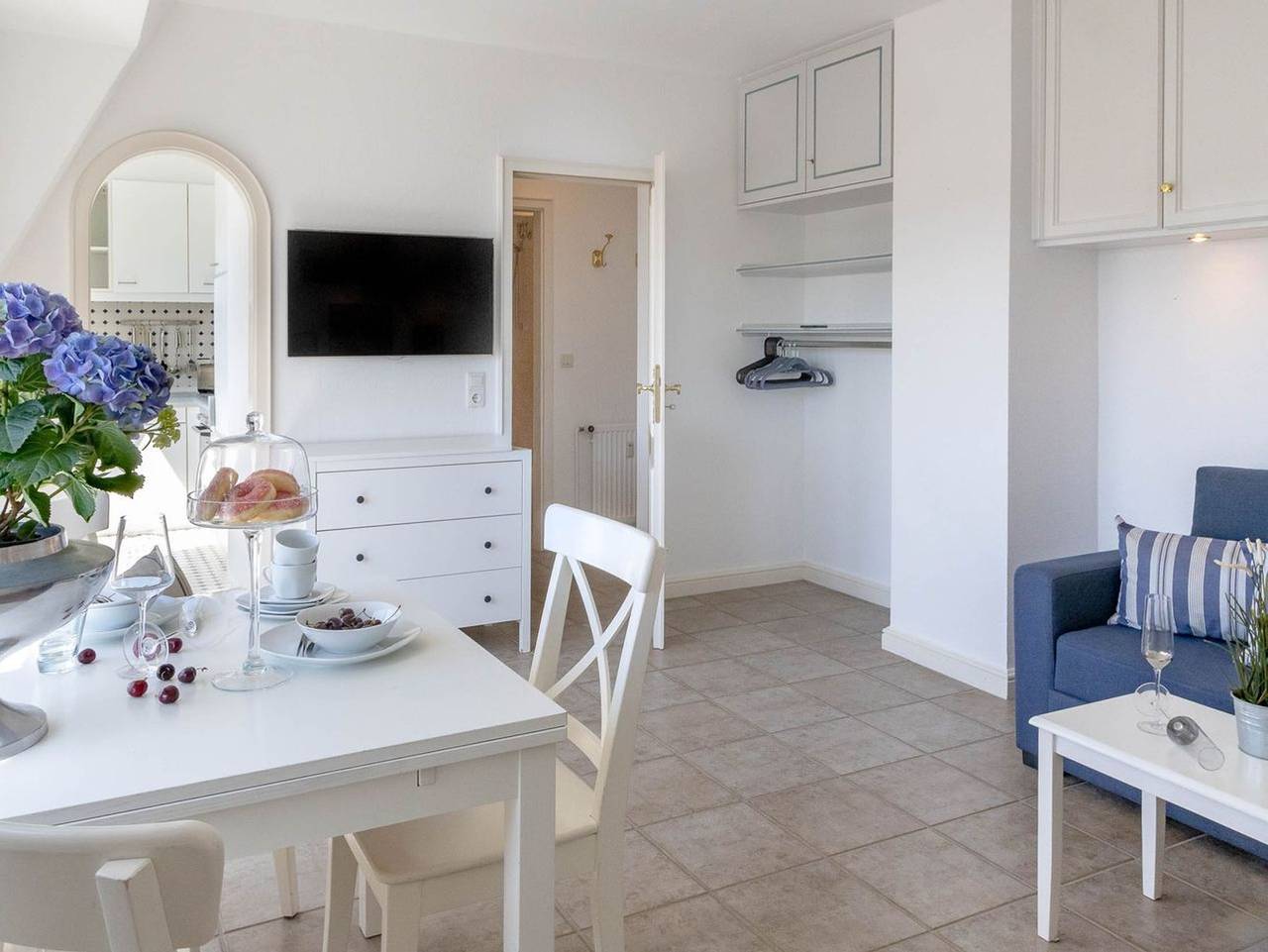 Ganze Ferienwohnung, Hein Wichtig - Hein Wichtig- Mod. 2 Zimmerwhg. mit Meerblick in Westerland, Sylt (Gemeinde)