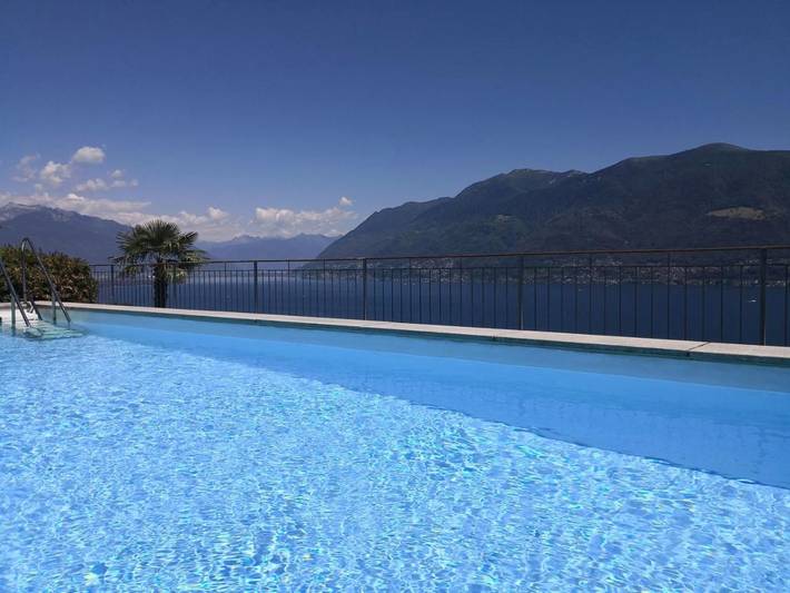 Ferienhaus für 5 Personen, mit Pool und Garten sowie Ausblick und Seeblick in Brissago - 2