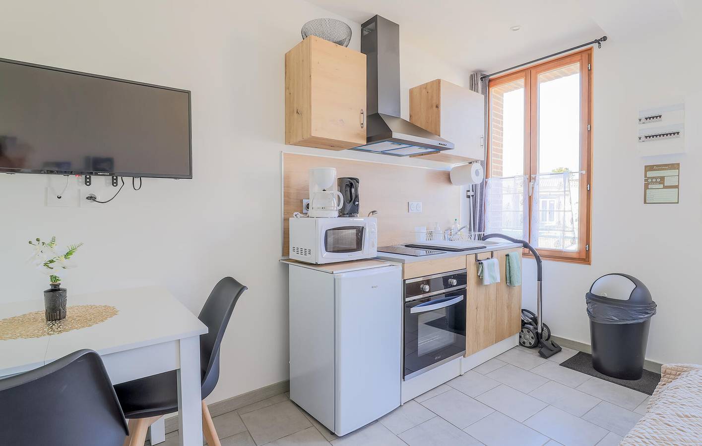 Acogedor apartamento con jardín, a 300 m de la costa, cerca del río y del restaurante in Le Crotoy, Región de Abbeville