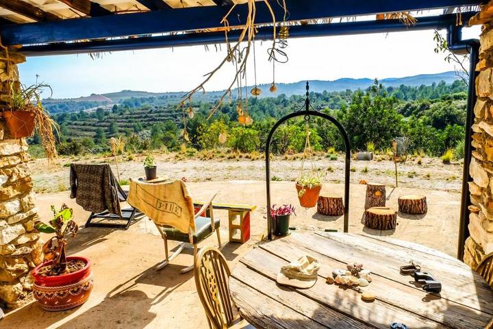 Albergue para 2 personas, con vistas y jardín, Se admiten mascotas en Provincia de Castellón - 4