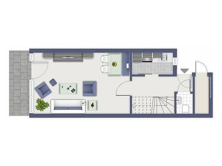 Ferienhaus für 4 Personen, mit Garten, mit Haustier in Dahme - 2