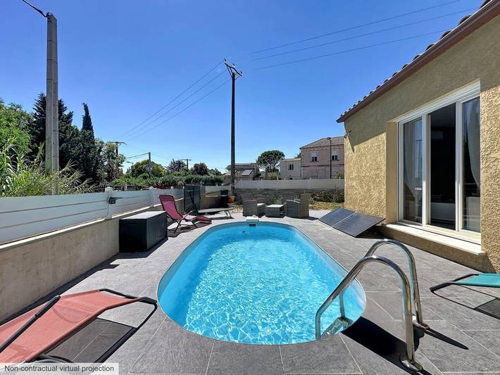 Location de vacances pour 5 personnes à Saint-Geniès-de-Malgoirès