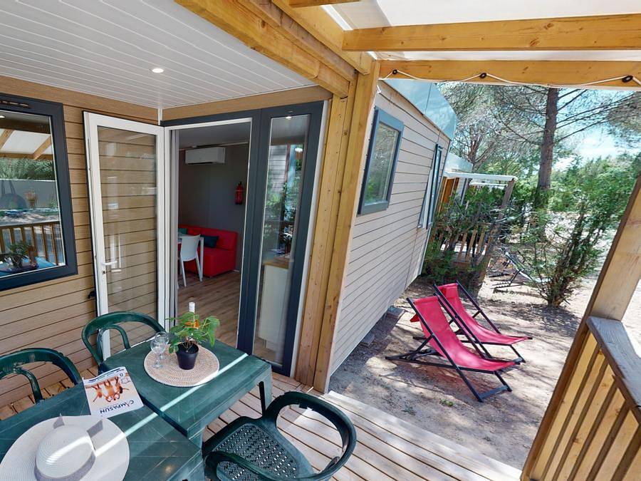 Campasun Les Hautes Prairies - Mobilheim 4 personen - Gordes - 28m² - 2 Schlafzimmer in Lourmarin, Regionaler Naturpark Luberon