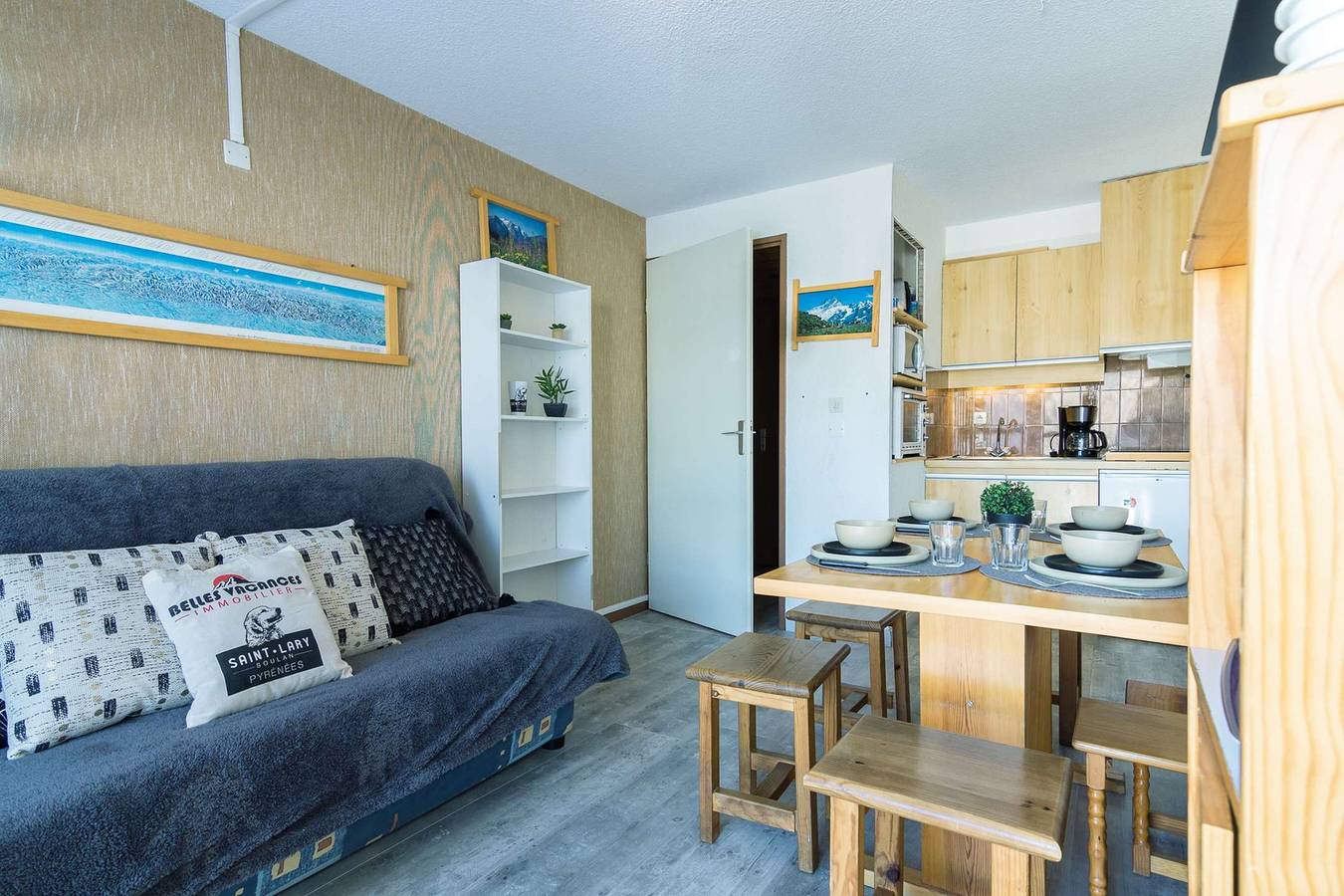 Appartement de vacances entier, Appartement 6 pers proche pistes de skis Pla d'Adet wifi gratuit in Saint-Lary-Soulan, Parc national des Pyrénées