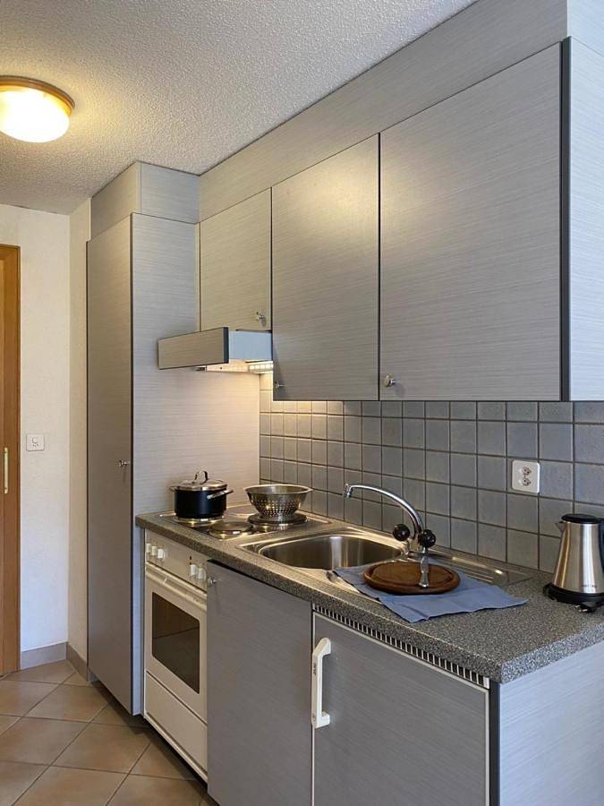 Gîte pour 2 personnes, avec balcon ainsi que sauna et jacuzzi, adapté aux familles à Täsch - 4