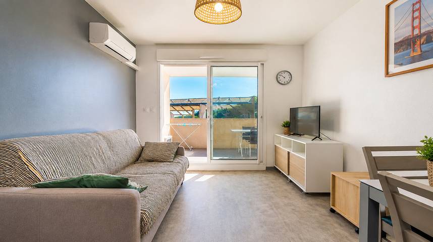 Appartement de vacances pour 4 personnes, avec balcon