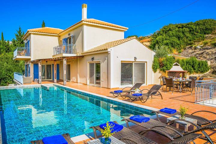 Villa για 6 άτομα, με Μπαλκόνι και Ταράτσα στη Σκάλα