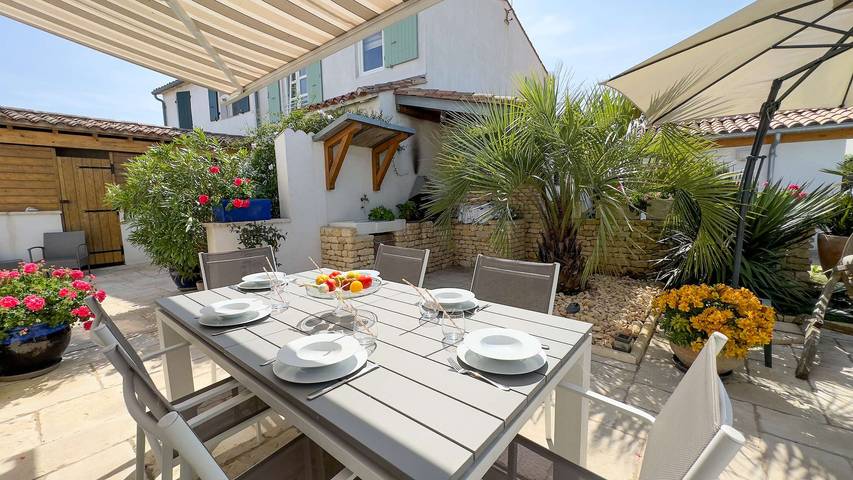 Location de vacances pour 6 personnes, avec Jardin à Loix