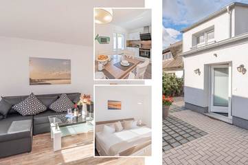 Ferienwohnung für 4 Personen, mit Garten und Seeblick in Kamminke