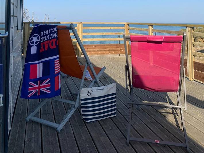 Mobil home pour 8 personnes, animaux acceptés à Vierville-sur-Mer - 3