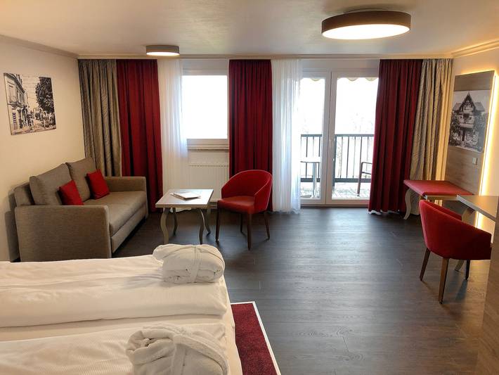 Hôtel pour 2 personnes, avec jacuzzi et terrasse ainsi que piscine et sauna à Badenweiler - 4