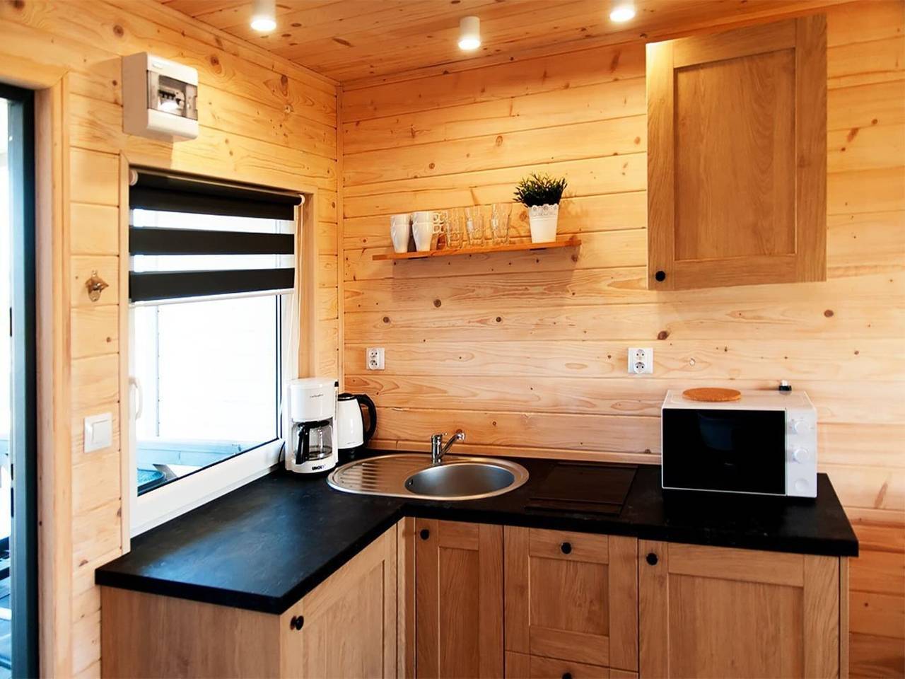 Ferienhäuser mit Pool, Sauna und Whirlpool in Gaski, Powiat Koszaliński