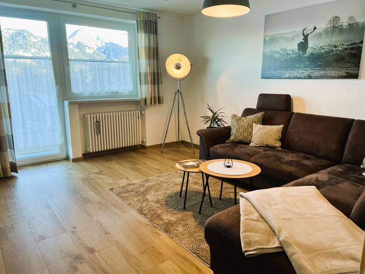 Ferienwohnung für 2 Personen, mit Terrasse und Garten in Obermaiselstein