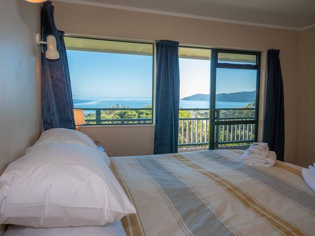 Riesige 180-Grad-Aussicht auf die Doubtless Bay in Northland